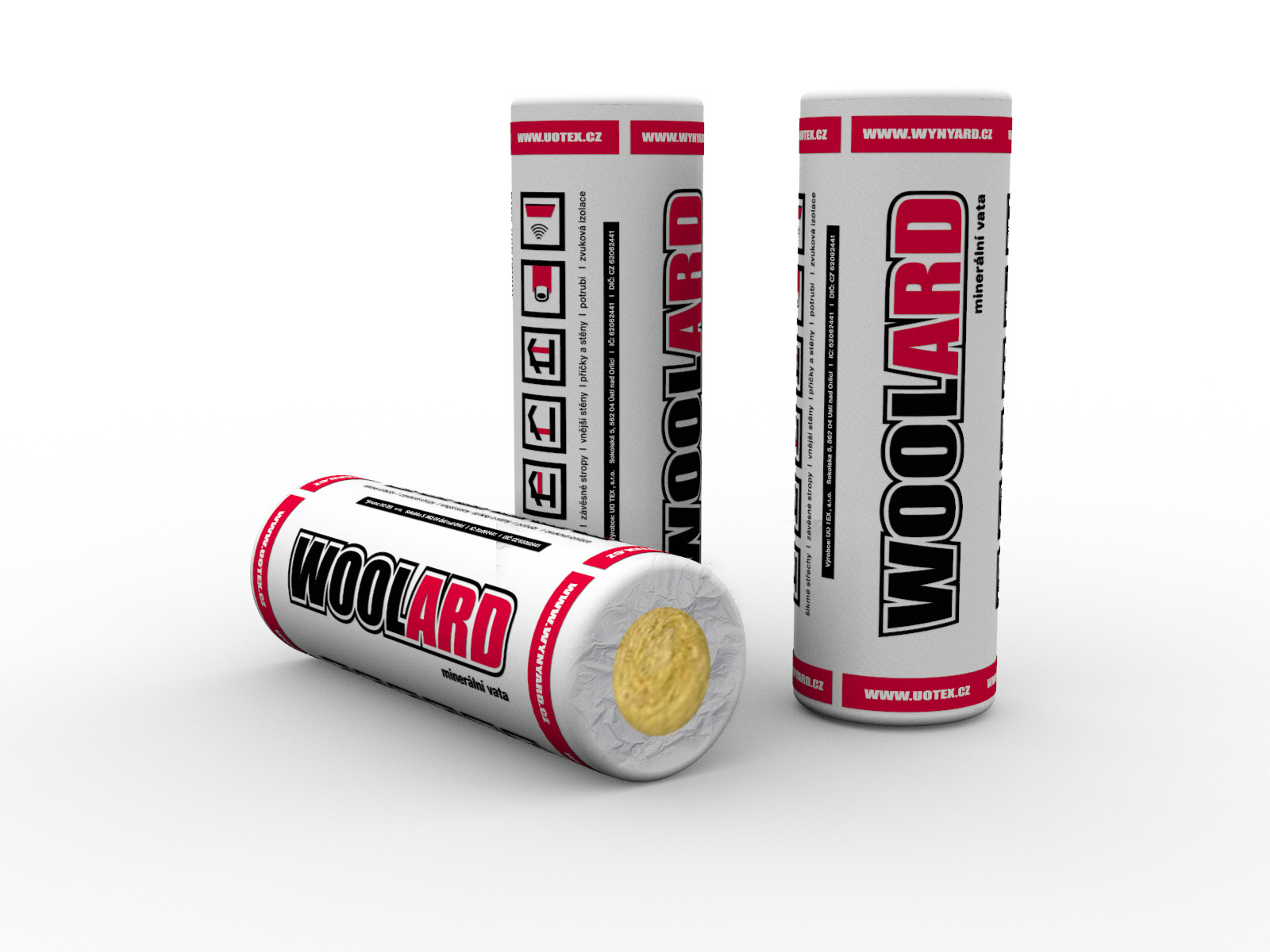 Minerální vata WOOLARD  140mm